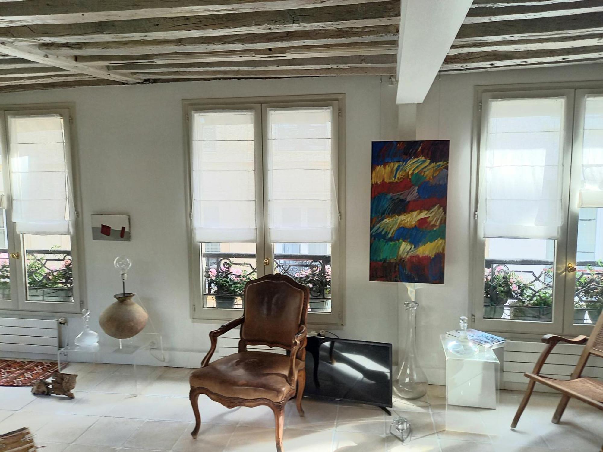 Duplex Terrasse Coeur De Montorgueil Appartamento Parigi